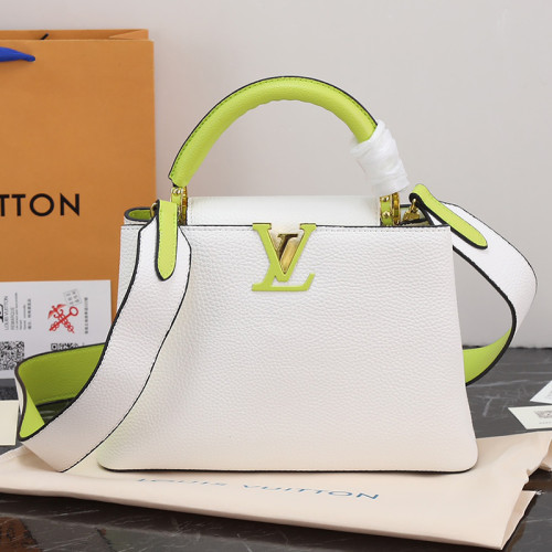 Louis Vuitton Womens Bags Handbags Luxury Brand CAPUCINES BB Leather Messenger Shoulder Bags M52689