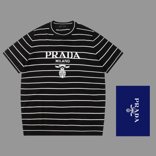 Prada Luxury Brand Men Womens Short Sleeve T-Shirt   
