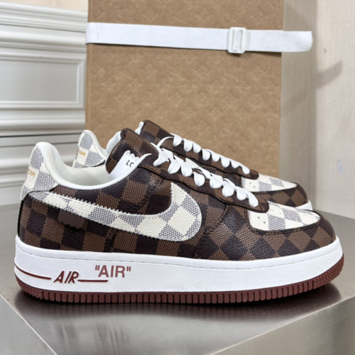 Louis Vuitton Nike LV x Nike Men Shoes Fashion Sneakers Luxury Brand Mens Sneaker with Original Box