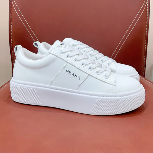 Prada Womens Shoes Sneakers Casual Luxury Brand Breathable Sneakers with Original Box Downtown leather sneakers 2EE364_3LKG_F098Z with Original Box Whatsapp 