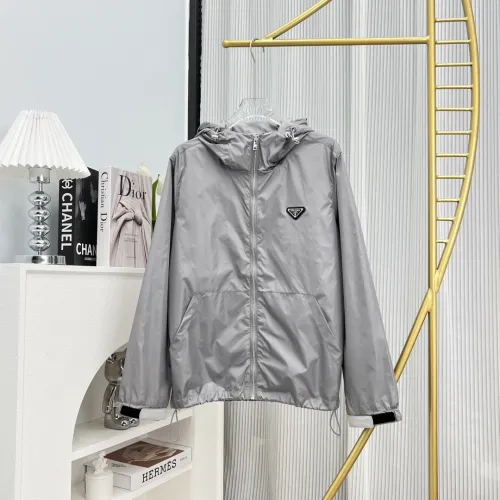 Prada Men Womens Coat Hoodie Jacket Luxury Brand Womens Jackets Top Quality   