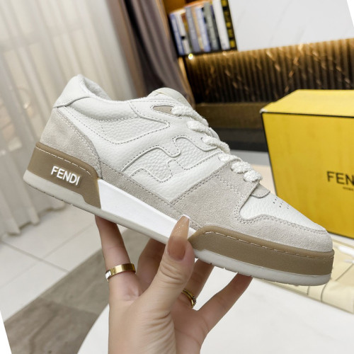Fendi Mens Shoes Fashion Sneakers Luxury Brand Casual Fendi Trainer Sneakers Match Basse Shoes for Men with Original Box