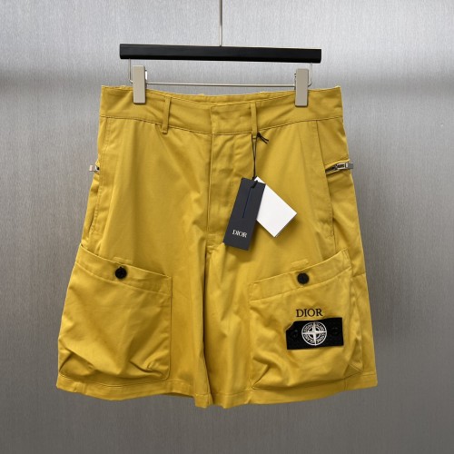 Dior Luxury Brand Women Mens Pant Shorts WDIOR AND STONE ISLAND Bermuda Shorts 493C172A6144_C289   