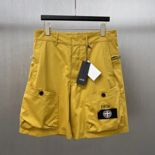 Dior Luxury Brand Women Mens Pant Shorts WDIOR AND STONE ISLAND Bermuda Shorts 493C172A6144_C289   