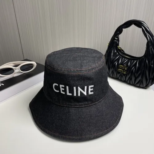 Celine Men Womens Hats Luxury Brand Design Celine Bucket Hat with Original Box  