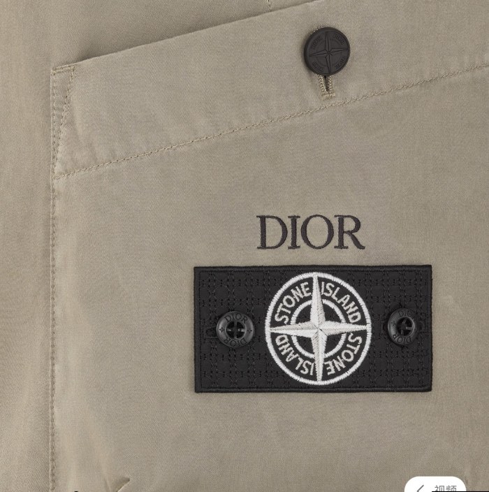 Dior Luxury Brand Women Mens Pant Shorts WDIOR AND STONE ISLAND Bermuda Shorts 493C172A6144_C879   