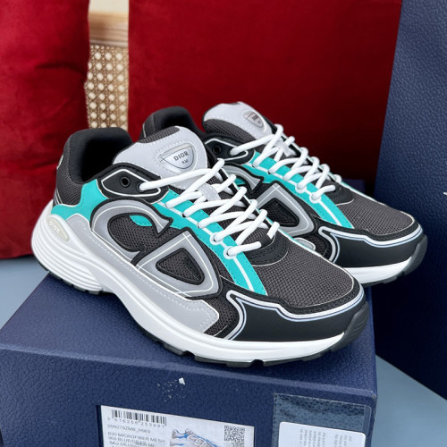 Dior Mens Shoes Sneakers Luxury Brand B30 SNEAKER Mesh and Technical Fabric 3SN279ZND_H000 with Original Box Whatsapp 