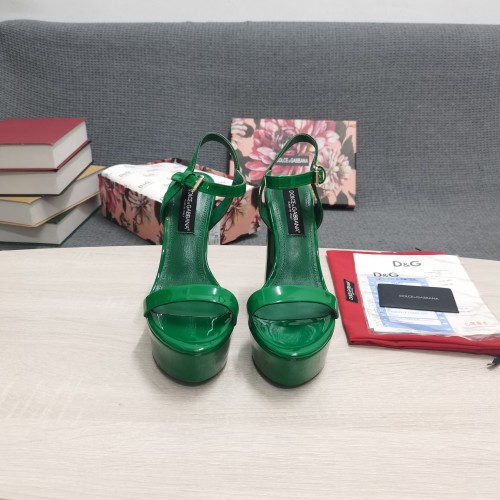 Dolce & Gabbana Womens Shoes Sandals Pumps Lurex Sandals with Original Box Heel 15cm
