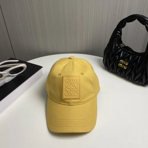 Loewe Men Womens Baseball Hat Luxury Brand Design Loewe Hats Patch cap in canvas with Original Box  