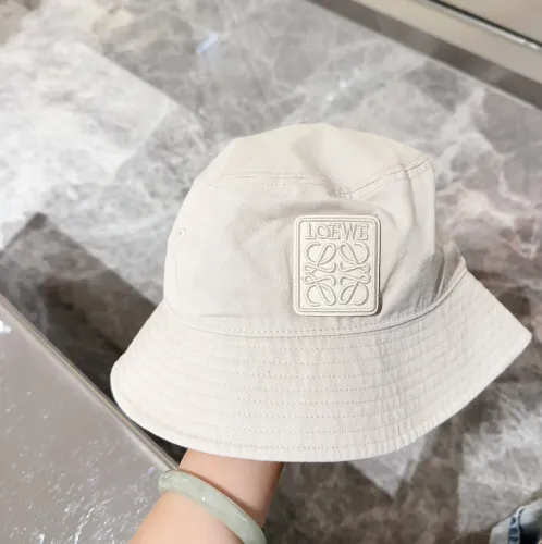 Loewe Men Womens Bucket Hat Luxury Brand Design Loewe Hats with Original Box  