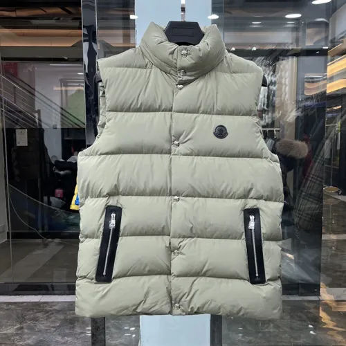 Moncler Design Womens Mens Winter Windprood Down Jackets Keep Warm 90% White Duck Down Sleeveless Vest