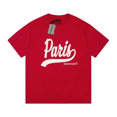 Balenciaga Luxury Brand Women Mens Short Sleeve T-Shirt   
