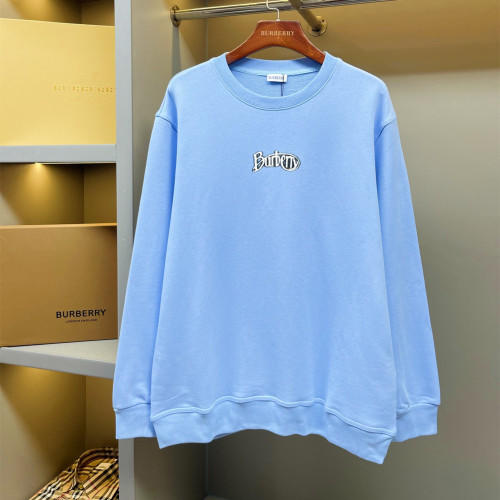 Burberry Womens Mens Sweatshirt Luxury Brand Mens Logo Cotton Blend Sweatshirt 80978221   