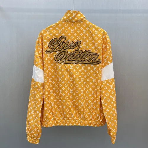 Louis Vuitton Men Womens Jackets Luxury Brand Mens Jackets Monogram Printed Technical Track Top 1AFWJP Top Quality   
