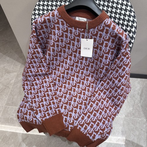 Dior Women Mens Sweater Luxury Brand Mens Knitwear Top Quality   