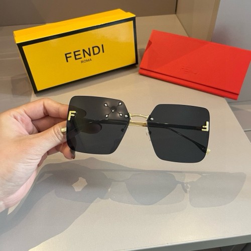 Fendi Sunglasses Luxury Brand Men Womens Sunglasses with Original Box  