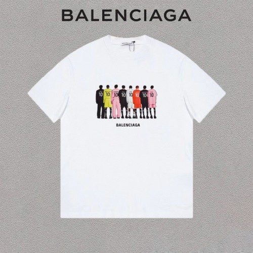 Balenciaga Luxury Brand Women Mens Short Sleeve T-Shirt   