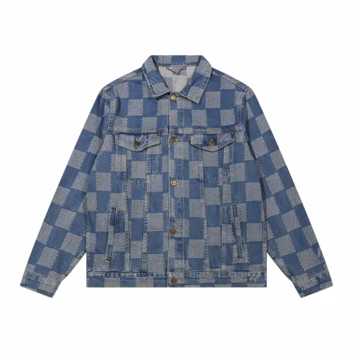Louis Vuitton Men Womens Jackets Denim Coat Luxury Brand Mens Jackets Top Quality   