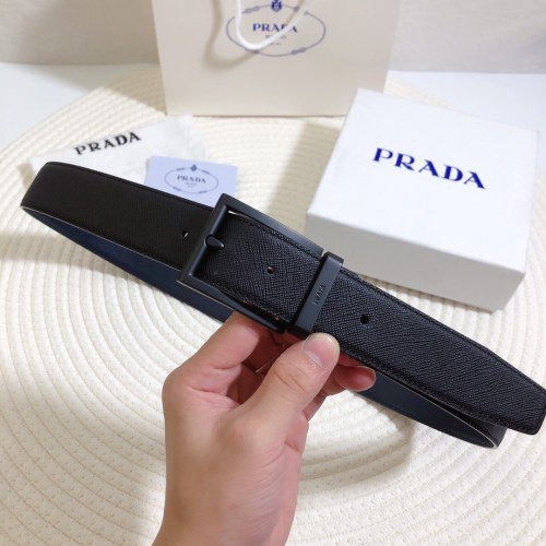 Prada Mens Belt Luxury Brand Fashion Men Belts with Original Box