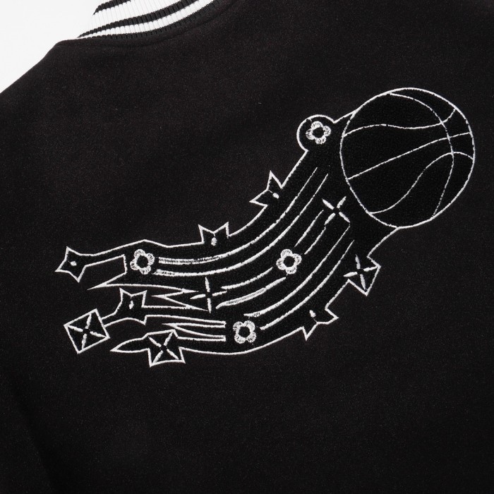 Louis Vuitton x NBA Men Womens Jackets Coat Luxury Brand Mens Jackets Varsity Blouson Top Quality   