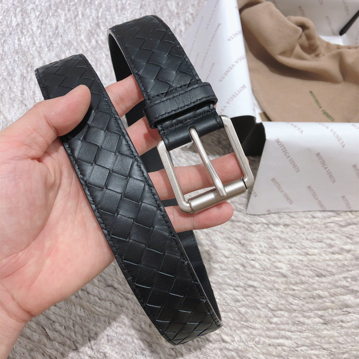 Bottega Veneta Mens Belt Luxury Brand Design Fashion Type with Original Box