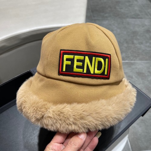 Fendi Womens Bucket Hat Luxury Brand Design Fendi Cap with Original Box  