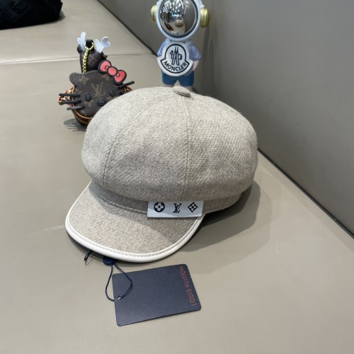 Louis Vuitton Womens Cap Beret Hat Luxury Brand with Original Box  