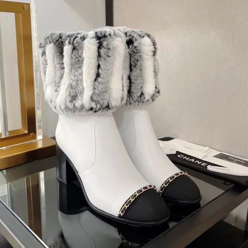 Chanel Womens Shoes Boots Luxury Brand Design with Original Box Women Fashion Ankle Boots Booties 6.5cm Heel