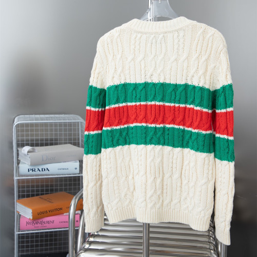 Gucci Cardigan Men Womens Knit Cardigan Luxury Brand Womens Knitwear Top Quality   