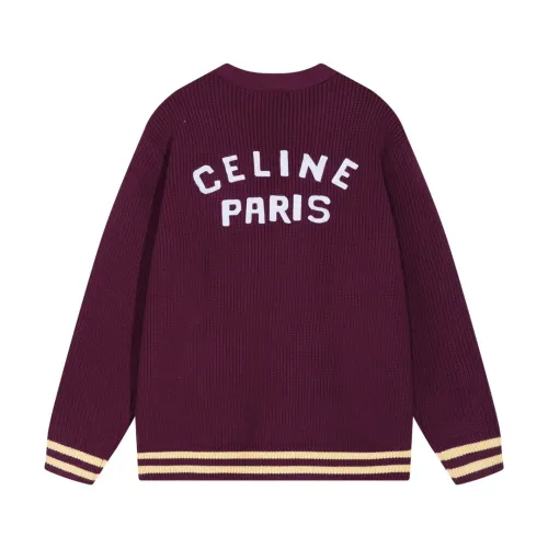 Celine Cardigan Men Womens Knit Cardigan Luxury Brand Womens Knitwear Top Quality   