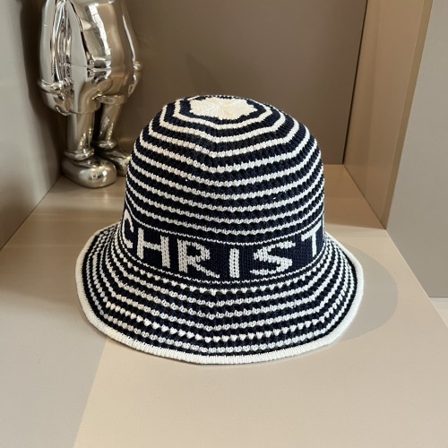 Dior Womens Knit Bucket Hat Luxury Brand Design Dior Cap with Original Box  