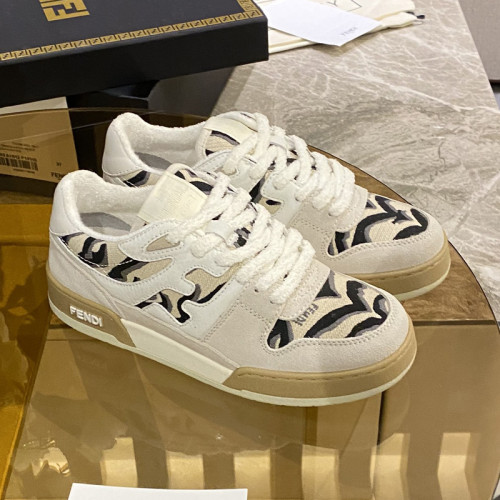 Fendi Mens Shoes Fashion Sneakers Luxury Brand Casual Fendi Trainer Sneakers Match Basse Shoes for Men with Original Box