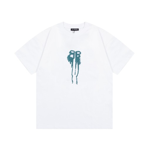 Balenciaga Luxury Brand Women Mens Short Sleeve T-Shirt   