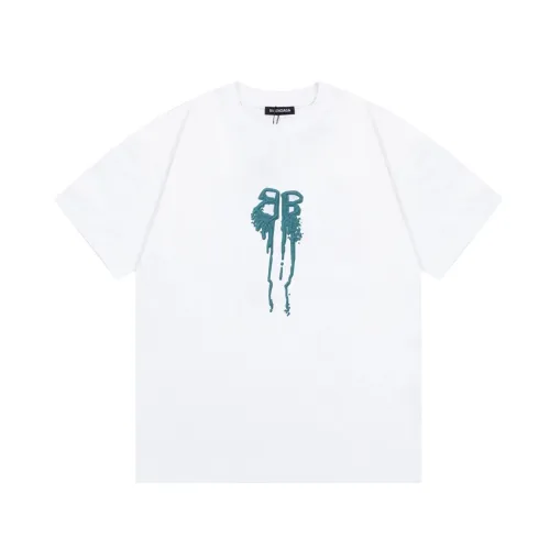 Balenciaga Luxury Brand Women Mens Short Sleeve T-Shirt   