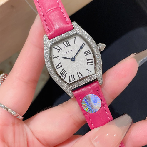 Cartier Womens Watch Luxury Brand Design Fashion Type with Original Box
