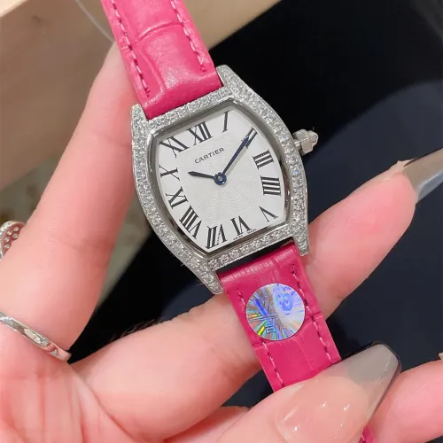 Cartier Womens Watch Luxury Brand Design Fashion Type with Original Box