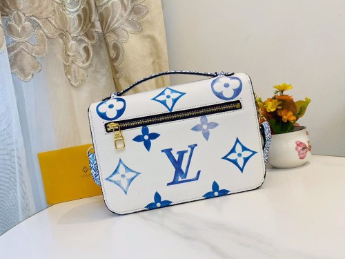 Louis Vuitton Womens Bags Crossbody Bag POCHETTE MÉTIS Monogram canvas Luxury Brand Messenger Shoulder Bags with Original Box  