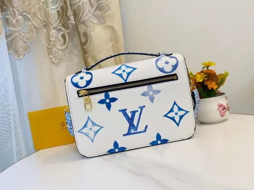 Louis Vuitton Womens Bags Crossbody Bag POCHETTE MÉTIS Monogram canvas Luxury Brand Messenger Shoulder Bags with Original Box  
