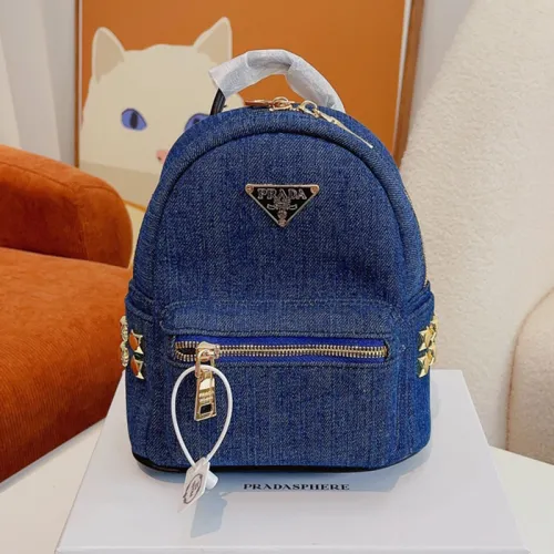 Prada Womens Mens Bags Backpacks Luxury Brand Design Fashion Type With original box
