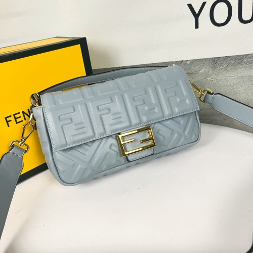 Fendi Womens Bag Shoulder Bags Luxury Brand Baguette leather bag Fashion Bags for Women with Original Box 8BR600A72VF1AQA