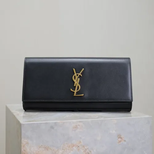 Saint Laurent YSL Womens Bag Clutch Designer Luxury Brand Women Wallets Classic Kate Coin Purse with Original Box   