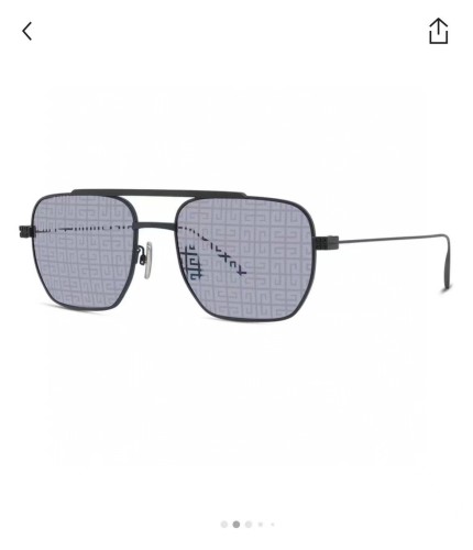 Givenchy Sunglasses Luxury Brand Men Womens Sunglasses GV Speed sunglasses in metal BR007DR04B-001 with Original Box  GV40041U