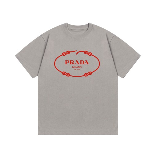 Prada Luxury Brand Men Womens Short Sleeve T-Shirt T shirts   