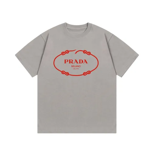 Prada Luxury Brand Men Womens Short Sleeve T-Shirt T shirts   