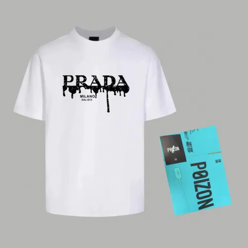 Prada Luxury Brand Men Womens Short Sleeve T-Shirt T shirts   