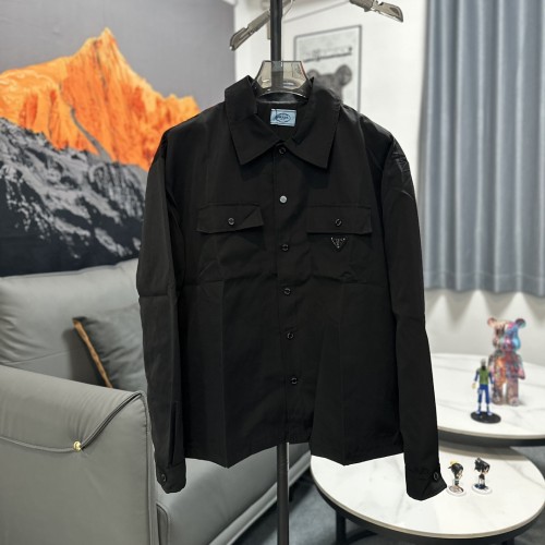 Prada Men Womens Coat Jacket Luxury Brand Womens Jackets Top Quality   