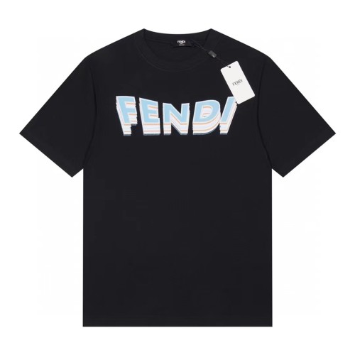 Fendi Luxury Brand Women Mens Short Sleeve T-Shirt   