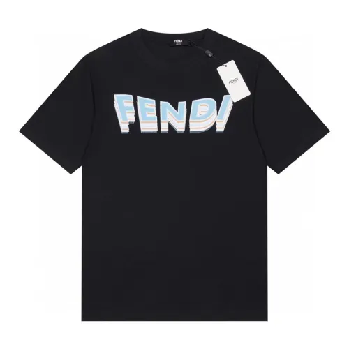 Fendi Luxury Brand Women Mens Short Sleeve T-Shirt   