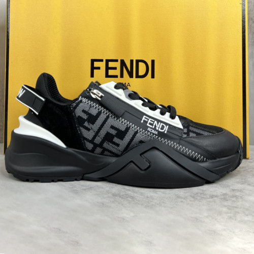 Fendi Mens Shoes Fashion Sneakers Luxury Brand Casual Fendi Flow Low-Top Sneakers Shoes for Men with Original Box Whatsapp 