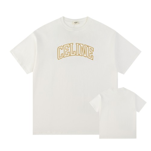 Celine Luxury Brand Women Mens Short Sleeve T-Shirt   